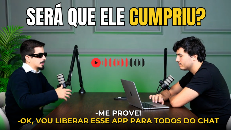 Podcast — Será que ele cumpriu? Entrevista sobre IA e trading